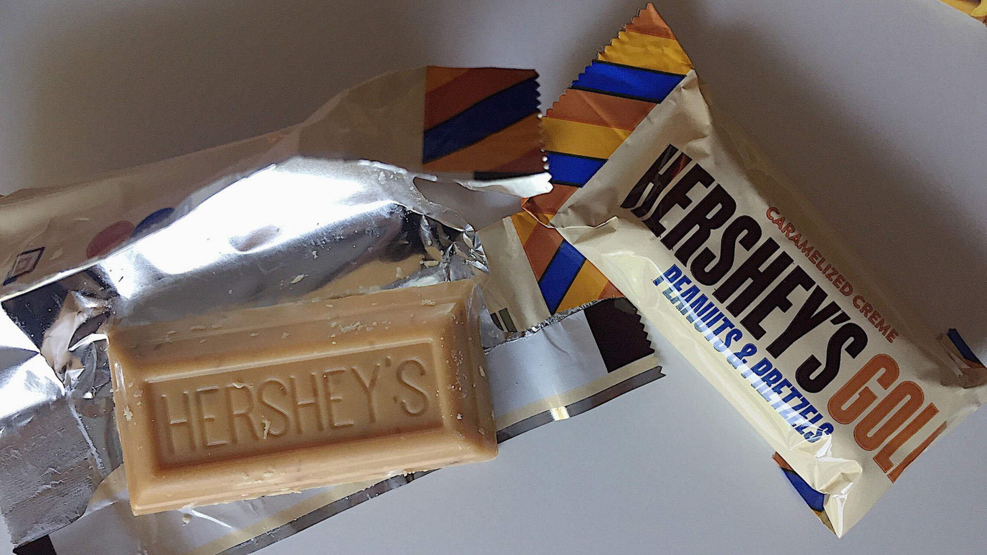 Hershey’s Gold bars